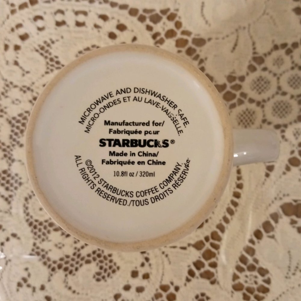 Starbucks 2012 holiday mug. - Picture 5 of 6